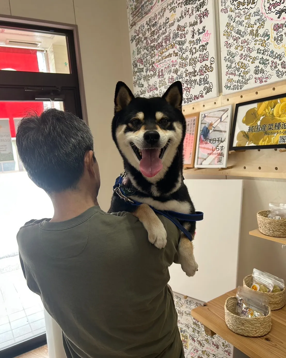 ニコニコ笑顔のたいがくんご来店