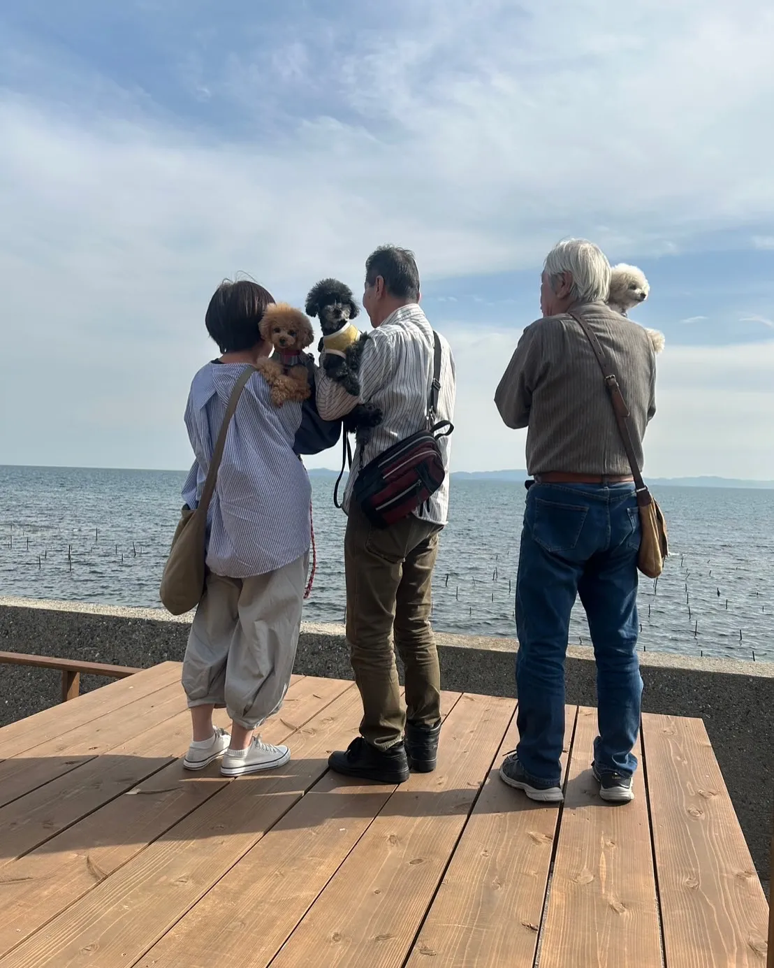 【空くん＆音ちゃん＆花ちゃん、再びふりりへ！愛犬と一緒に食べ...