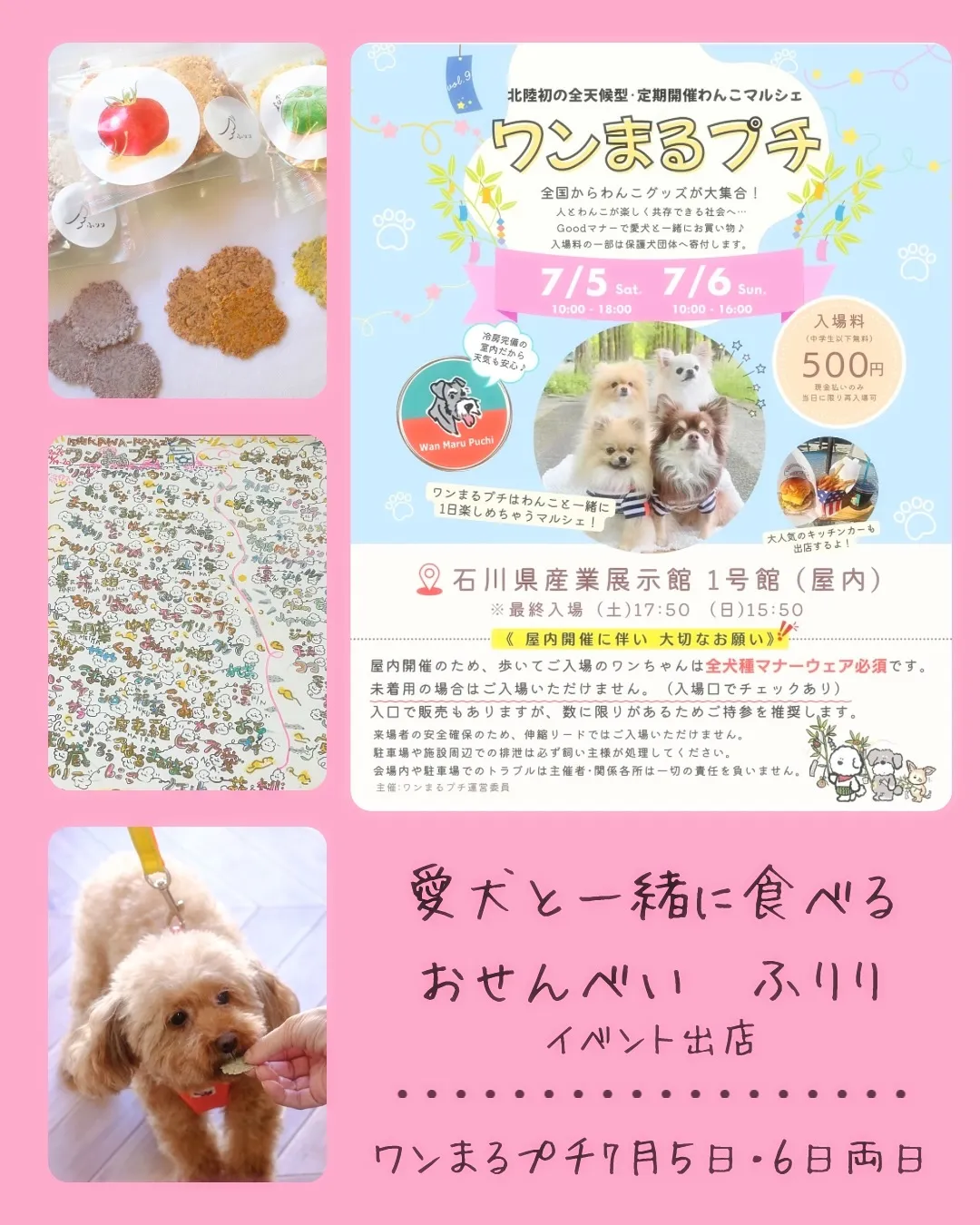 北陸最大級のイベント！ワンまるプチに出店します｜愛犬も食べら...