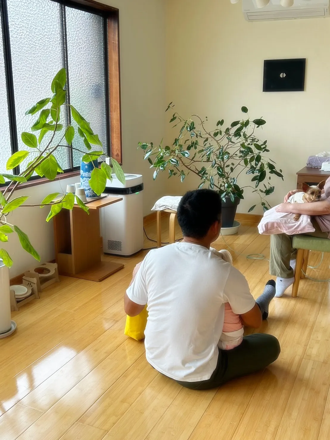 お名前アートして、整体して、おせんべいも作る。