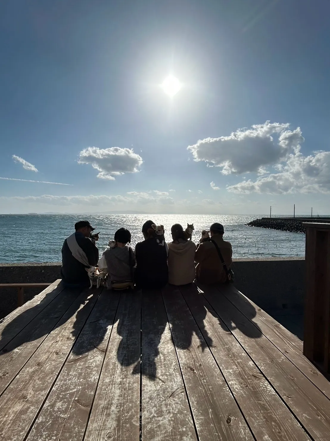 ふうりんはなうたちゃん・うりいとちゃん・こたろうくん。