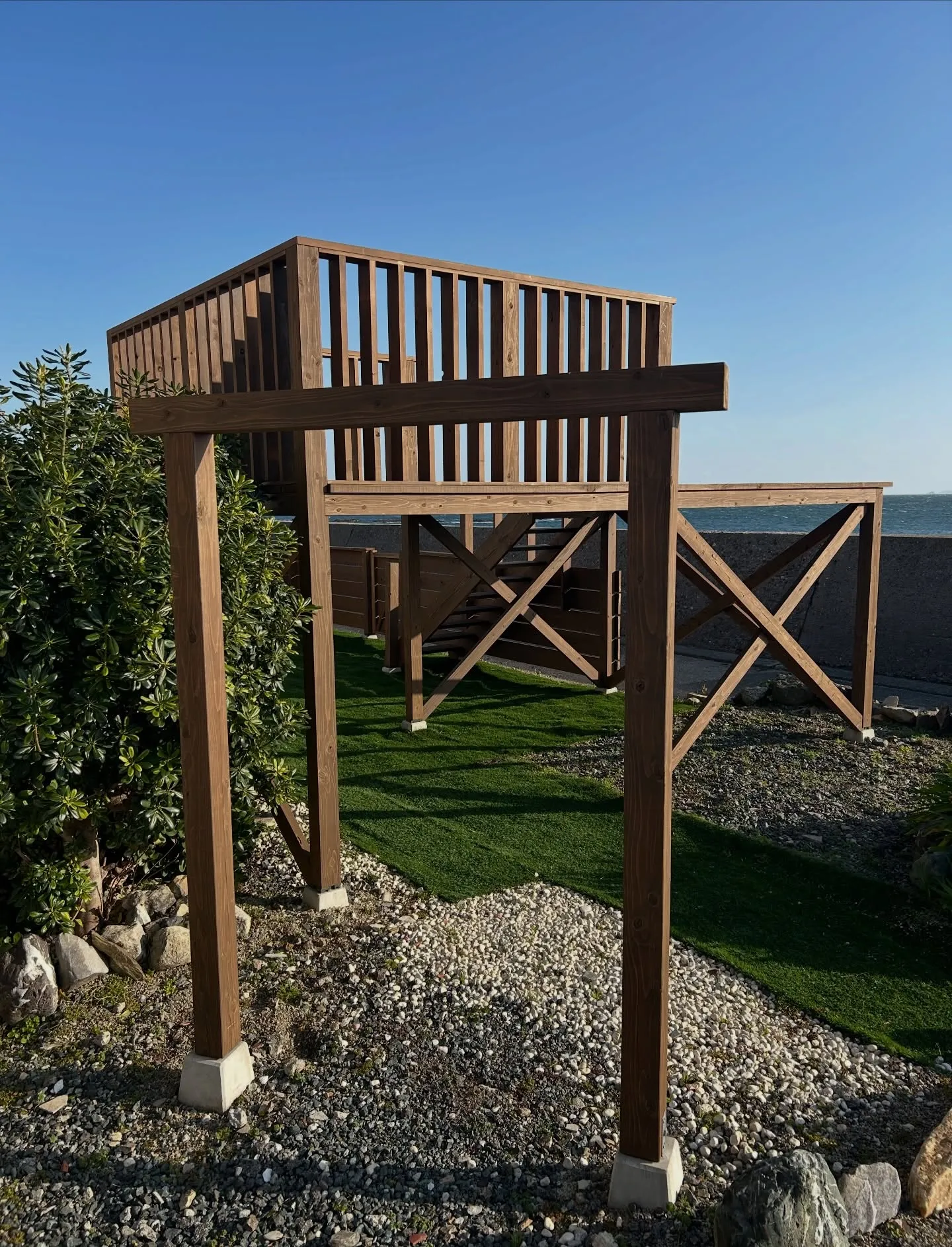 わんぼうだいからの景色。