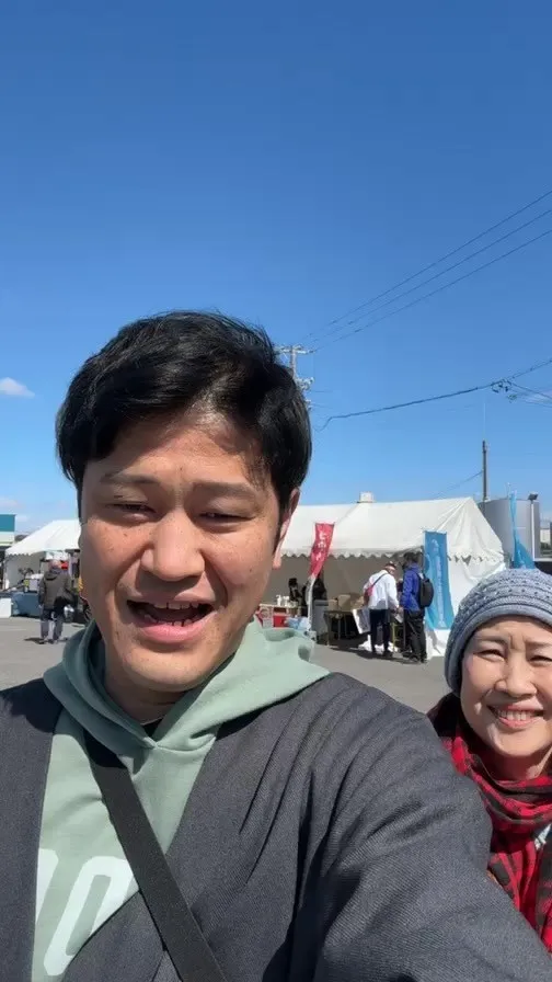 今日は大浜港まつりに来ています♪